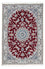 Persisk tæppe - Nain - Royal - 163 x 115 cm - mørkerød