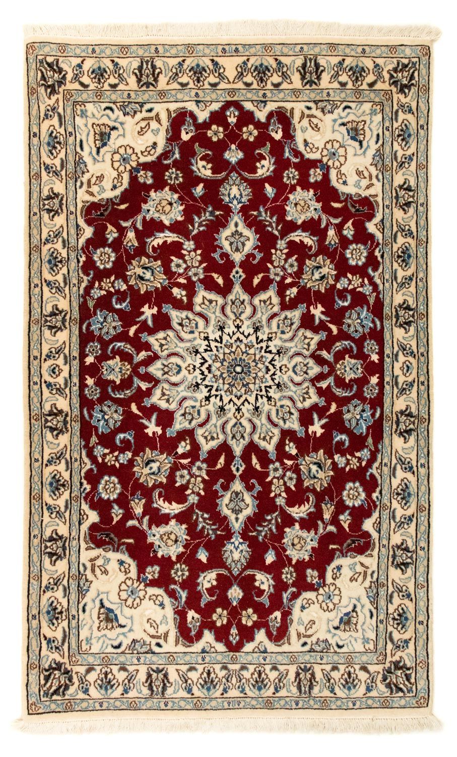 Persisk tæppe - Nain - Royal - 139 x 82 cm - rød