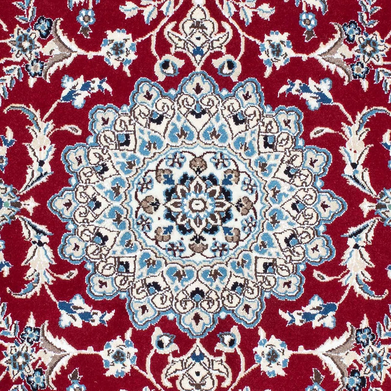 Persisk tæppe - Nain - Royal - 169 x 113 cm - mørkerød
