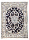 Nain - 9La Tæppe 200x251cm - Persisk tæppe - Rektangulær / Mørkeblå / 200 x 251 cm Rektangulær