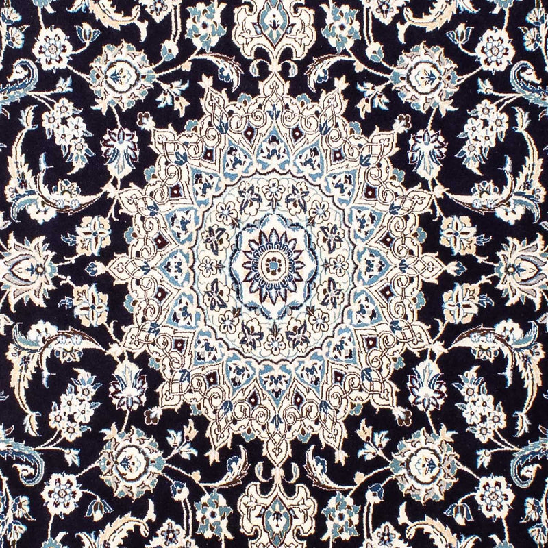 Persisk tæppe - Nain - Royal - 251 x 200 cm - mørkeblå