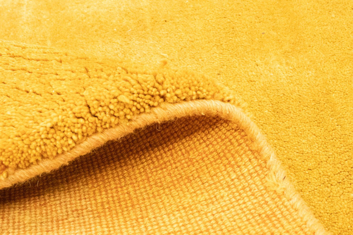 Gabbeh-tæppe - Persisk firkantet  - 208 x 178 cm - guld