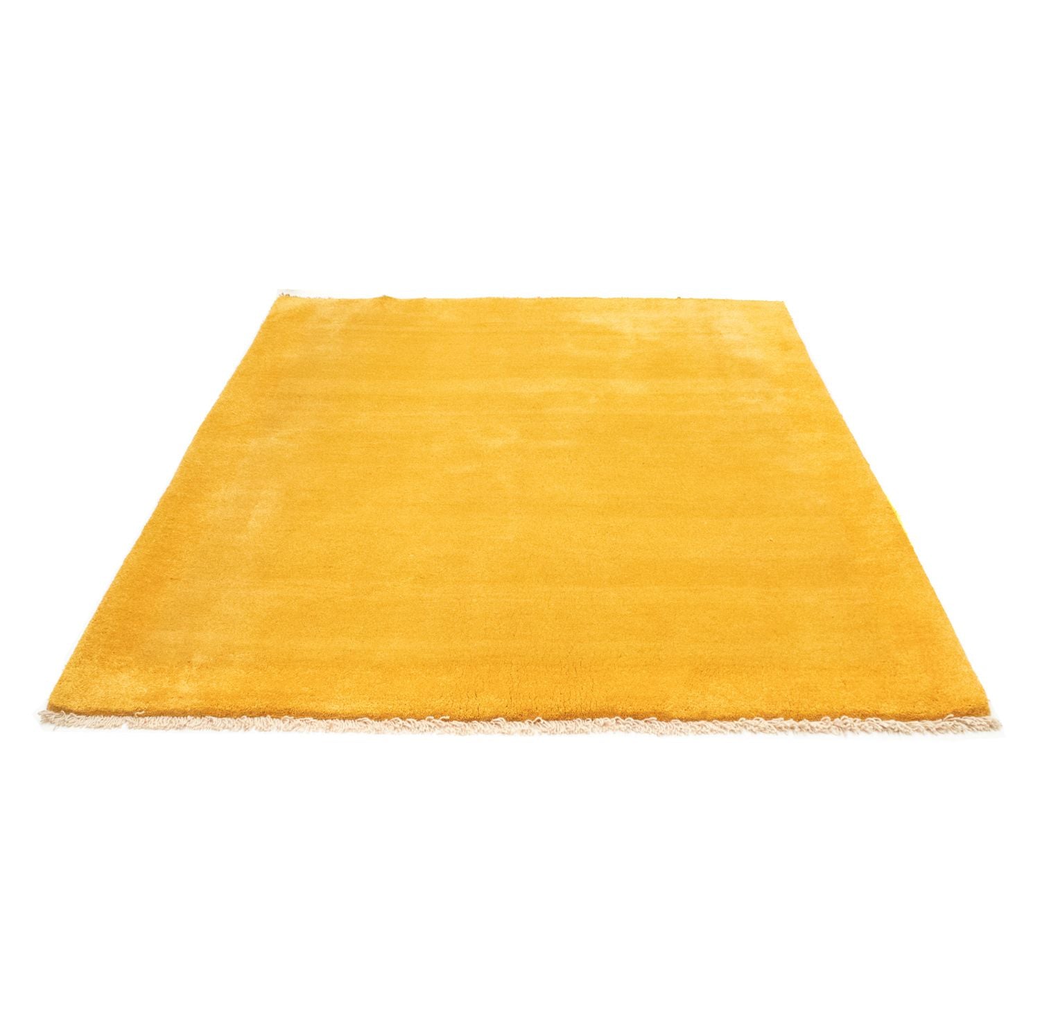 Gabbeh-tæppe - Persisk firkantet  - 208 x 178 cm - guld