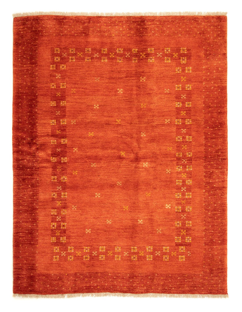 Gabbeh-tæppe - Persisk - 226 x 177 cm - rød