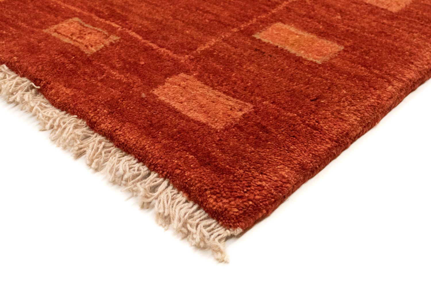 Gabbeh-tæppe - Persisk - 226 x 177 cm - rød