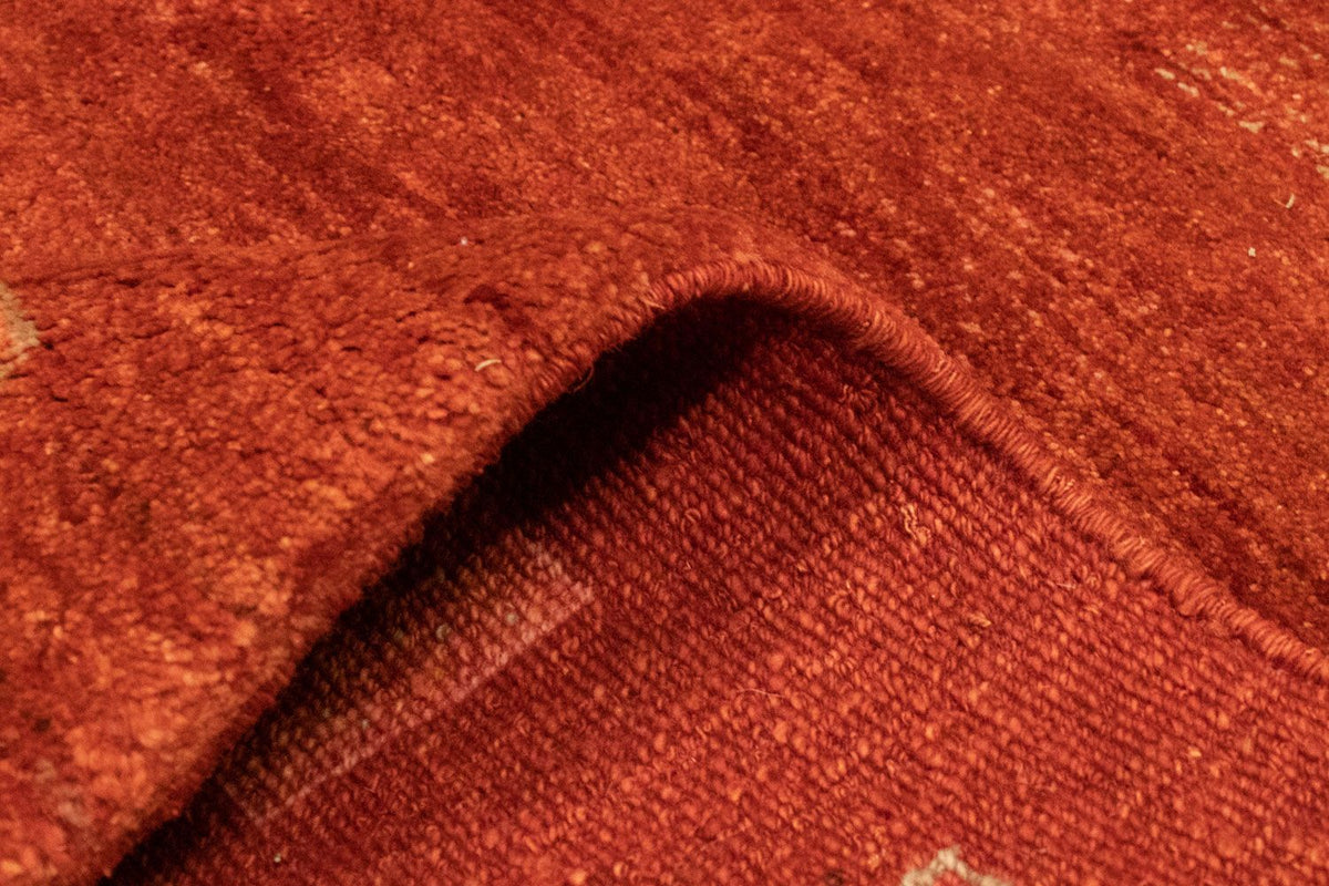 Gabbeh-tæppe - Persisk - 226 x 177 cm - rød