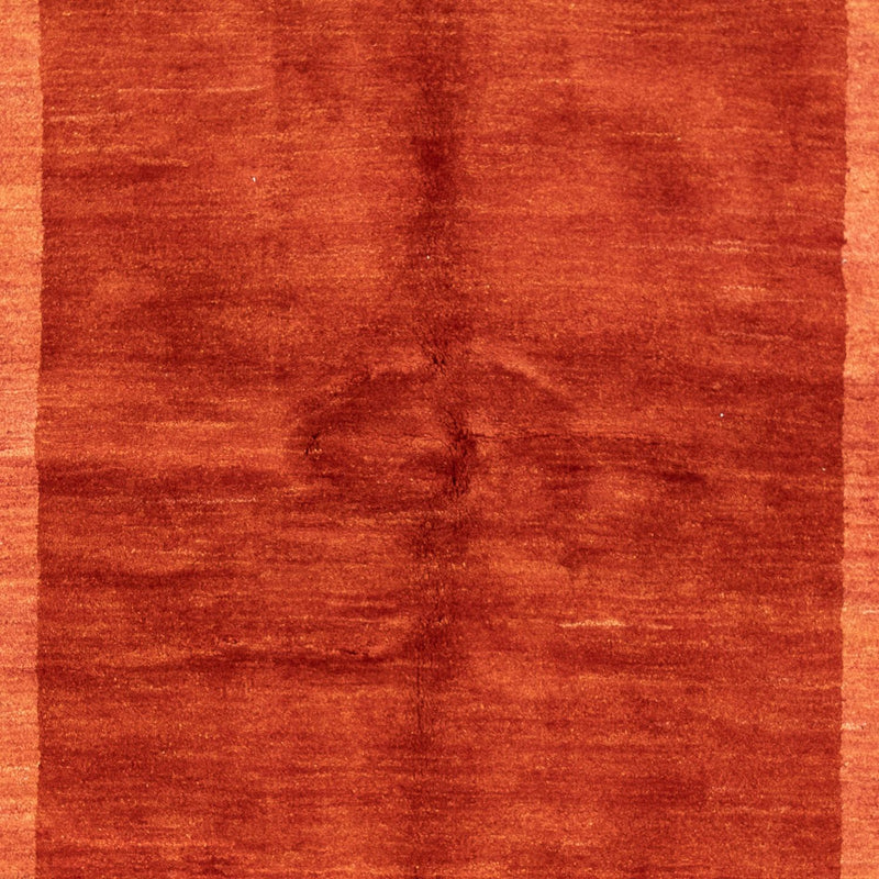 Gabbeh-tæppe - Persisk - 242 x 170 cm - mørkerød