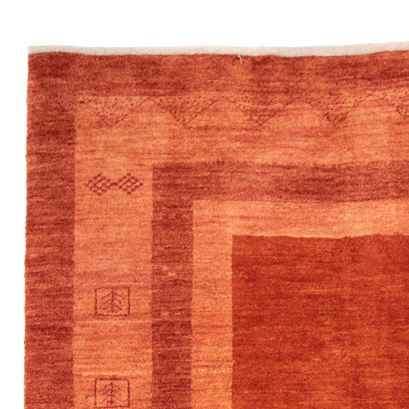 Gabbeh-tæppe - Persisk - 242 x 170 cm - mørkerød