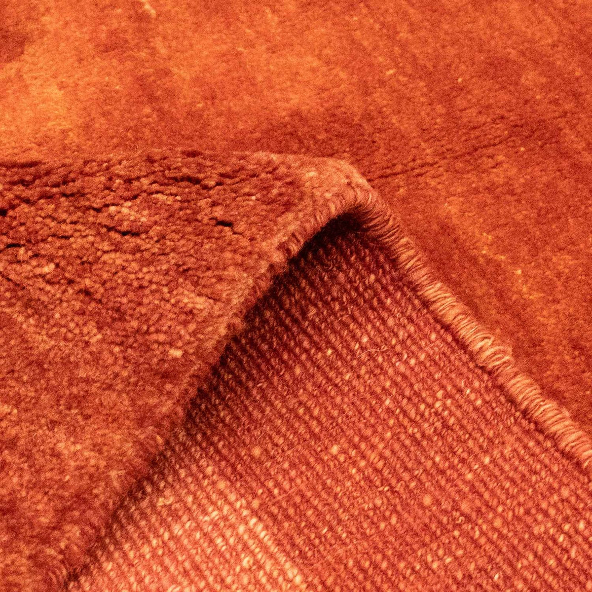 Gabbeh-tæppe - Persisk - 242 x 170 cm - mørkerød