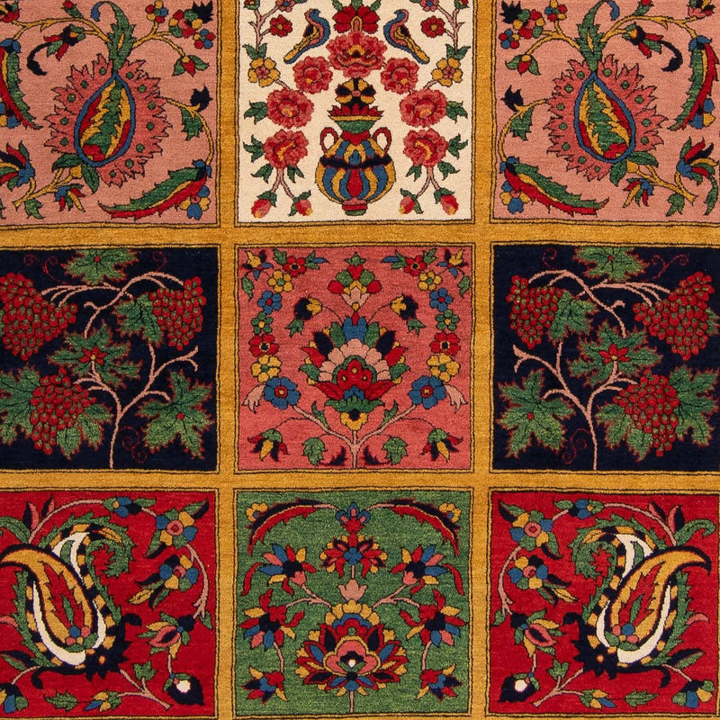 Persisk tæppe - Nomadisk - 338 x 246 cm - mørkerød