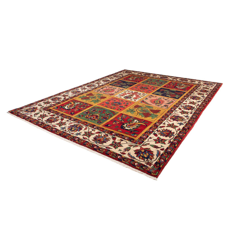 Persisk tæppe - Nomadisk - 335 x 250 cm - mørkerød