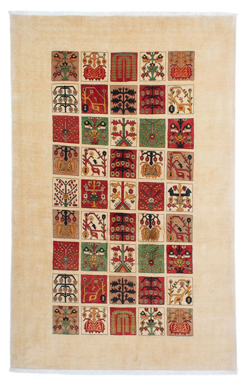 Persisk tæppe - Nomadisk - 316 x 210 cm - beige