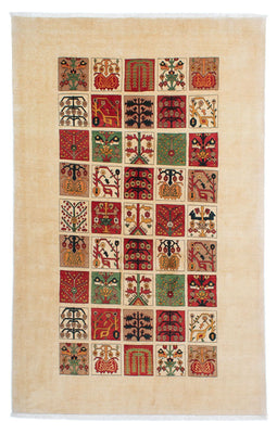 Persisk tæppe - Nomadisk - 316 x 210 cm - beige