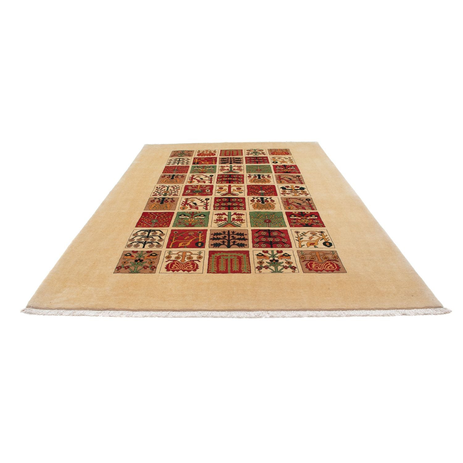 Persisk tæppe - Nomadisk - 316 x 210 cm - beige