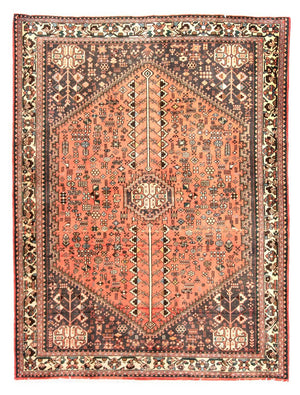 Persisk tæppe - Nomadisk - 191 x 149 cm - rød
