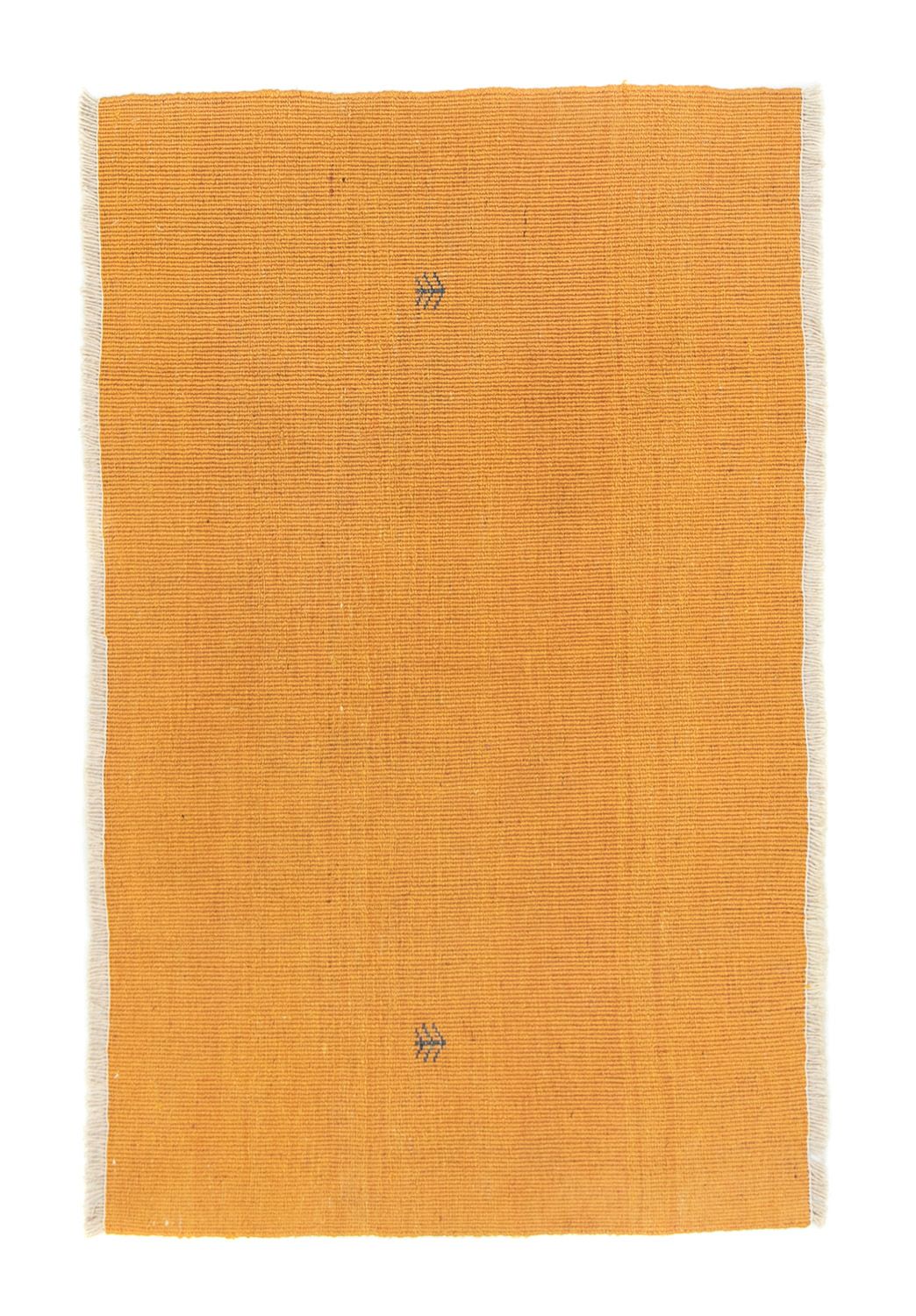 Gabbeh-tæppe - Persisk - 123 x 78 cm - guld