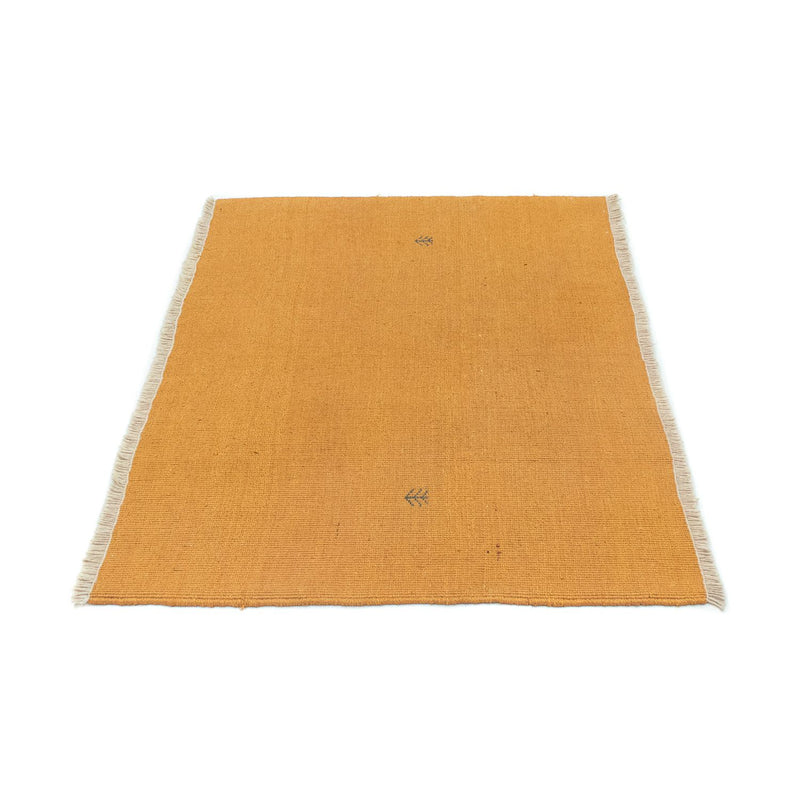 Gabbeh-tæppe - Persisk - 123 x 78 cm - guld