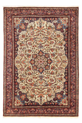 Persisk tæppe - Bijar - Royal - 296 x 198 cm - beige