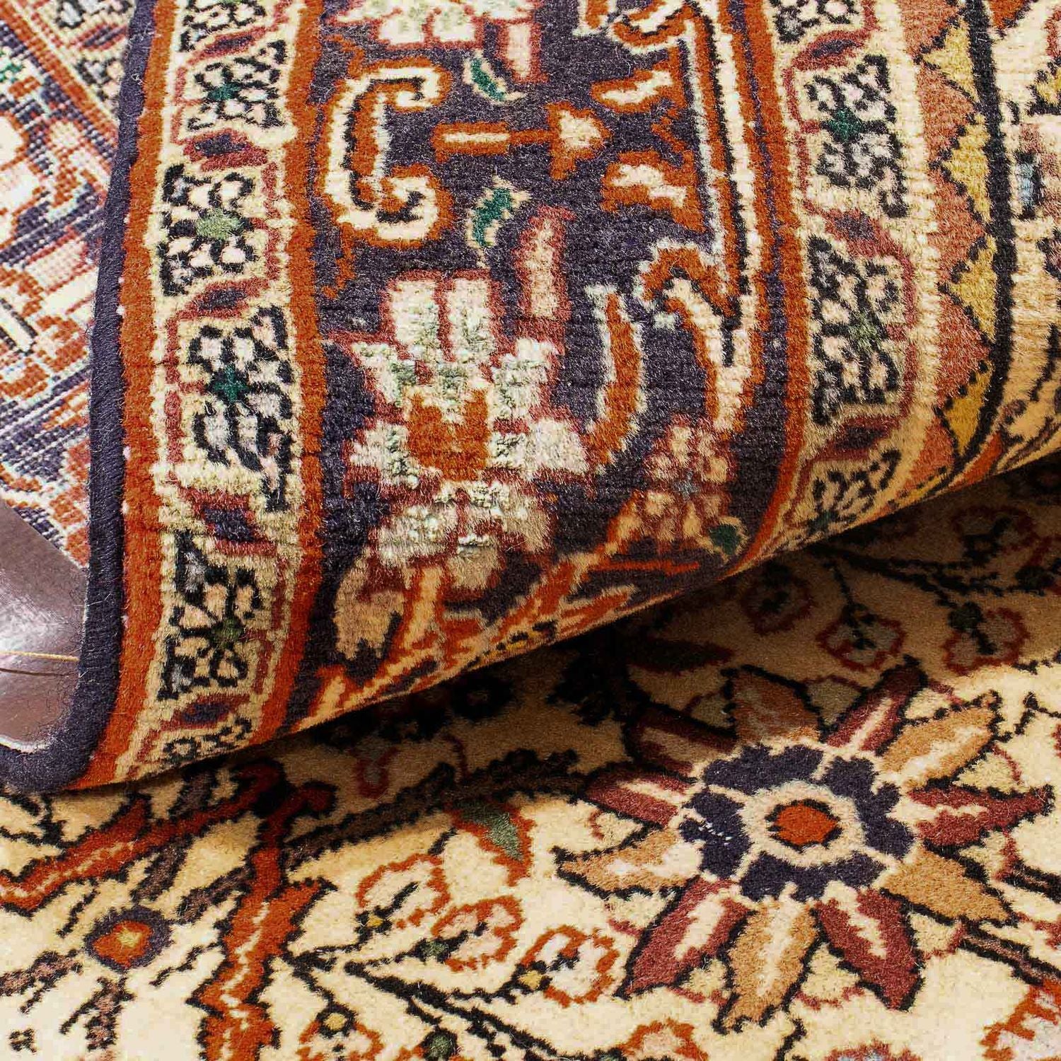 Persisk tæppe - Bijar - 172 x 108 cm - beige