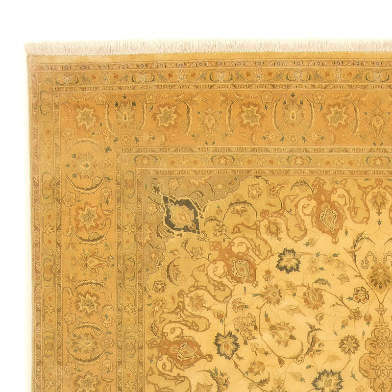 Persisk tæppe - Tabriz - Royal - 342 x 250 cm - guld