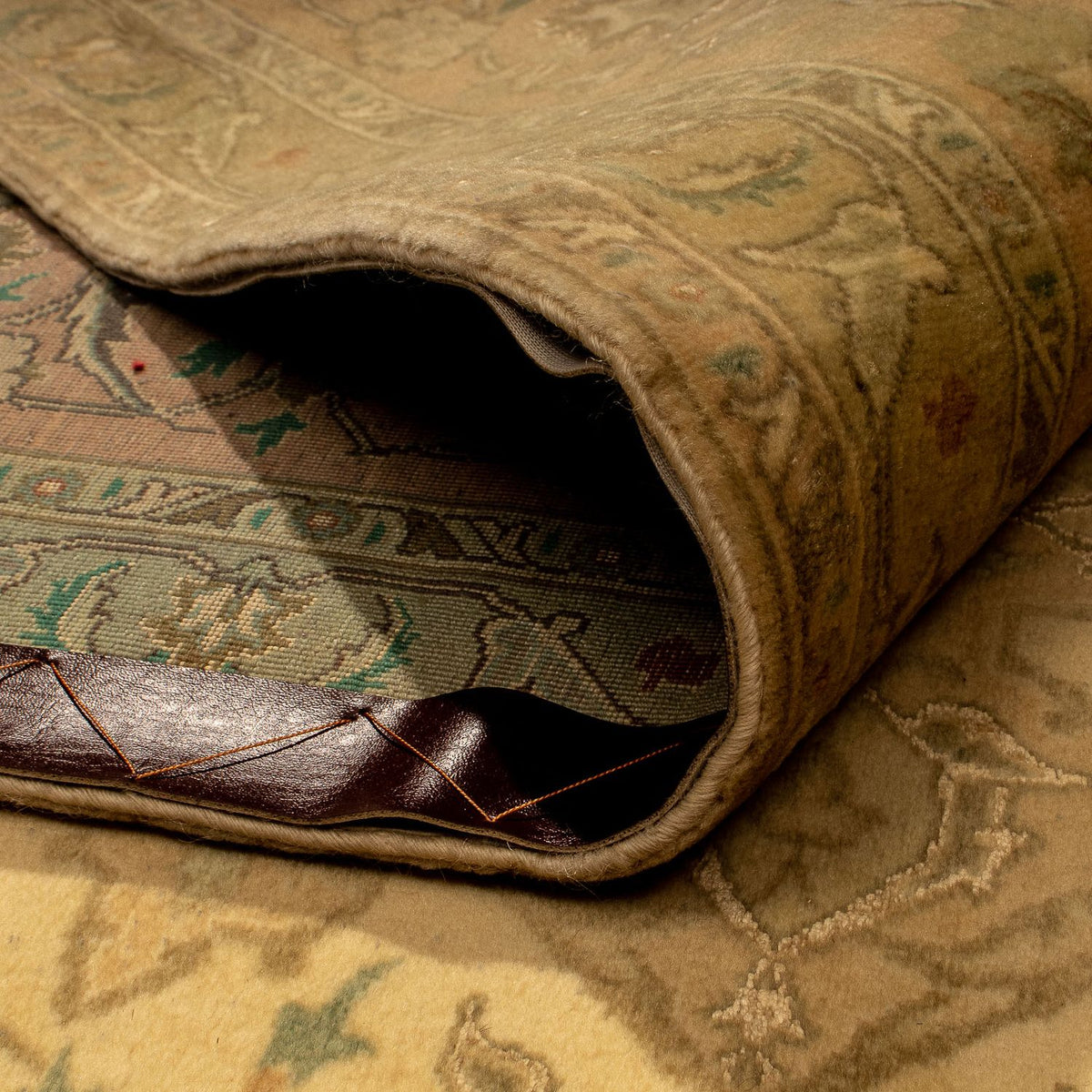 Persisk tæppe - Tabriz - Royal - 342 x 250 cm - guld