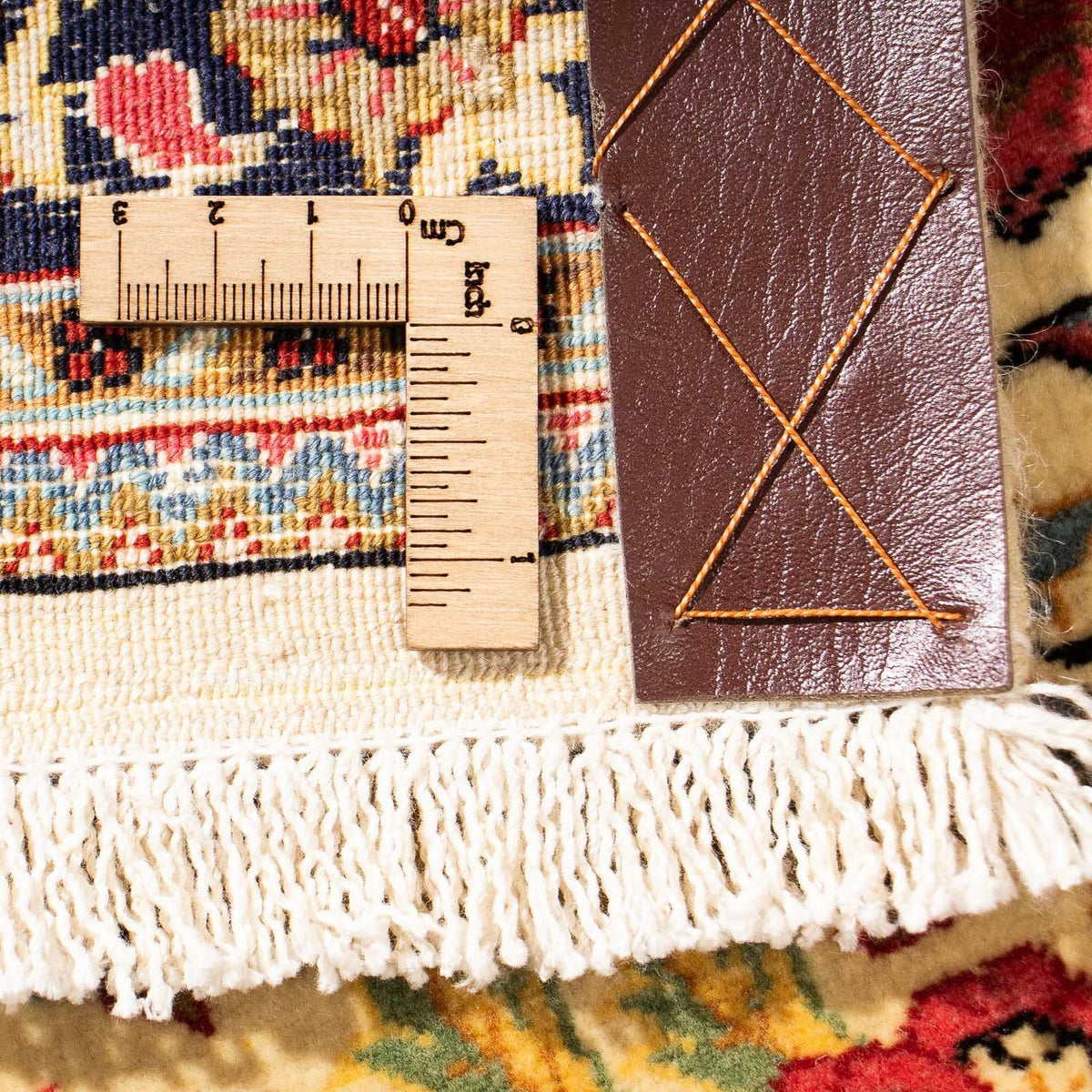 Løber Persisk tæppe - Ghom - 267 x 69 cm - beige