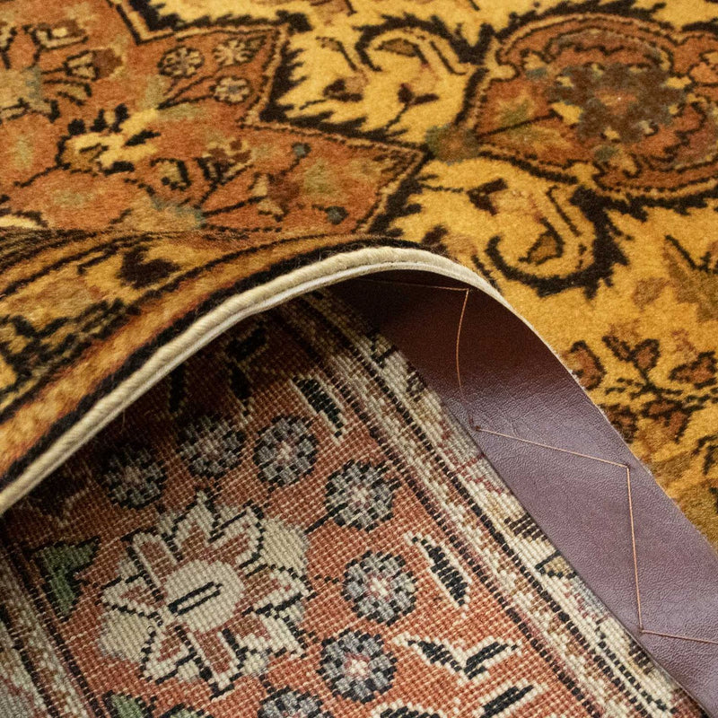 Persisk tæppe - Tabriz - 205 x 154 cm - brun