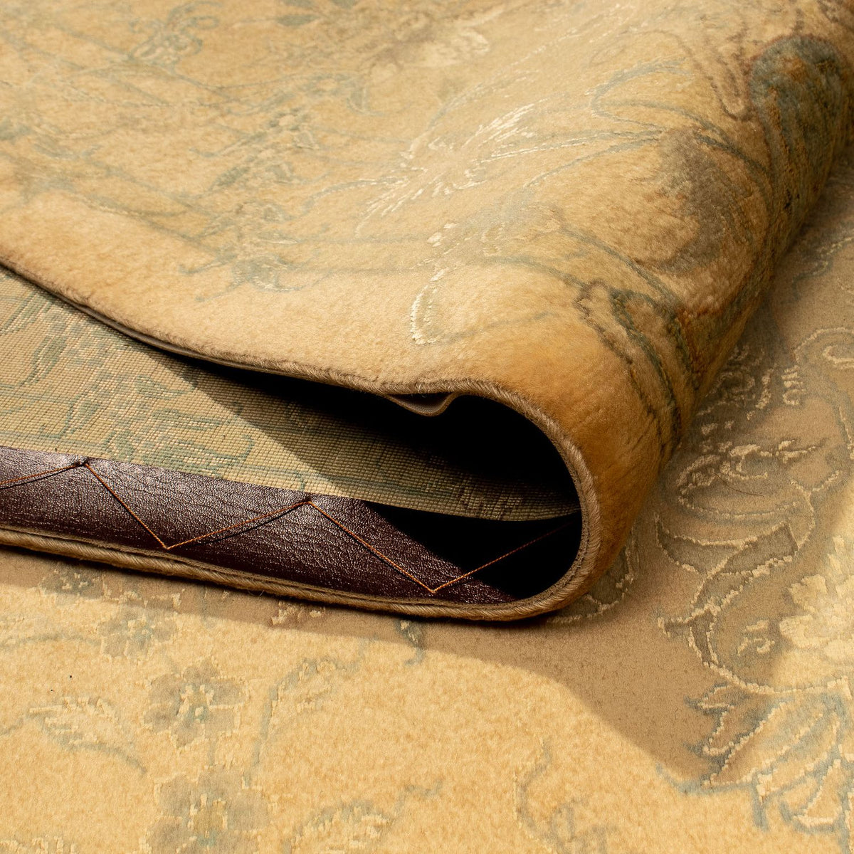 Persisk tæppe - Tabriz - Royal - 352 x 251 cm - lys brun