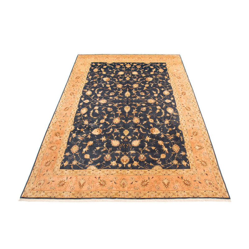 Persisk tæppe - Tabriz - Royal - 415 x 298 cm - mørkeblå