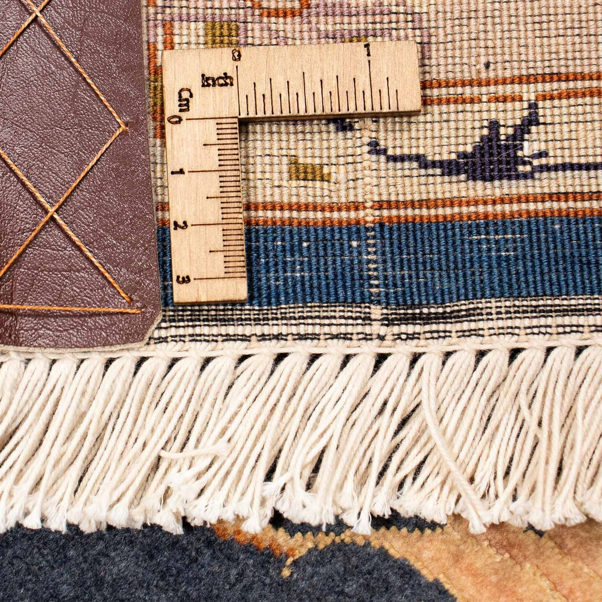 Persisk tæppe - Tabriz - Royal - 415 x 298 cm - mørkeblå