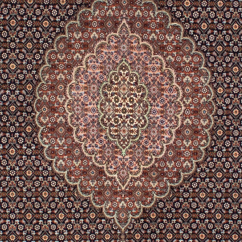 Persisk tæppe - Tabriz - 205 x 150 cm - lys brun