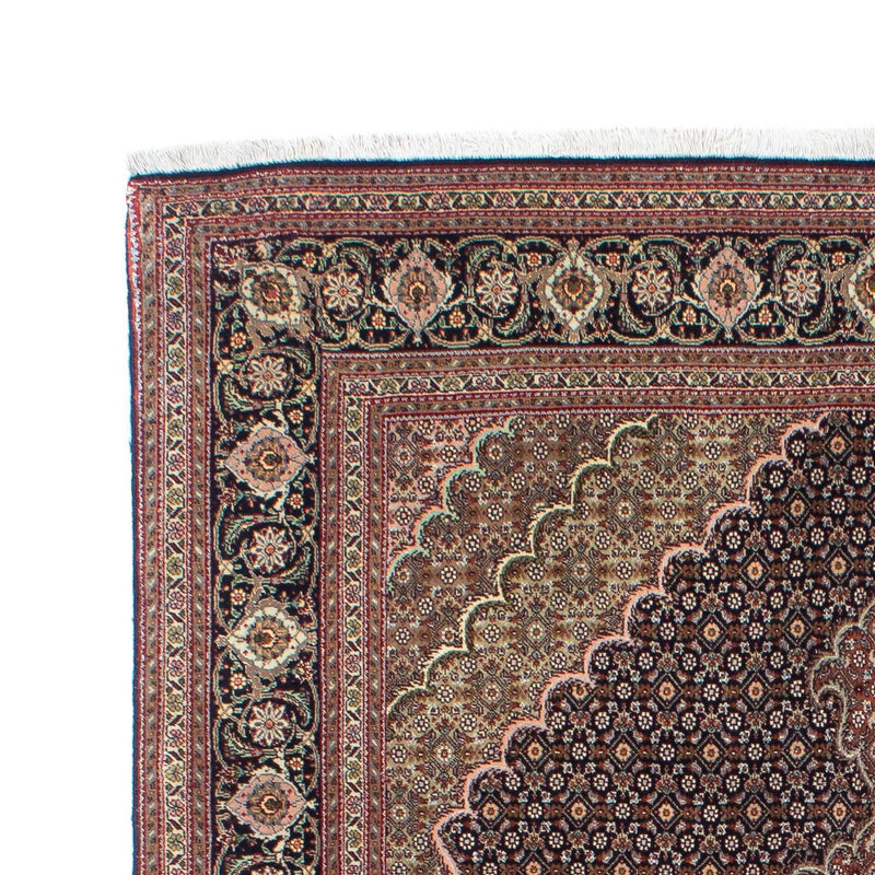 Persisk tæppe - Tabriz - 205 x 150 cm - lys brun