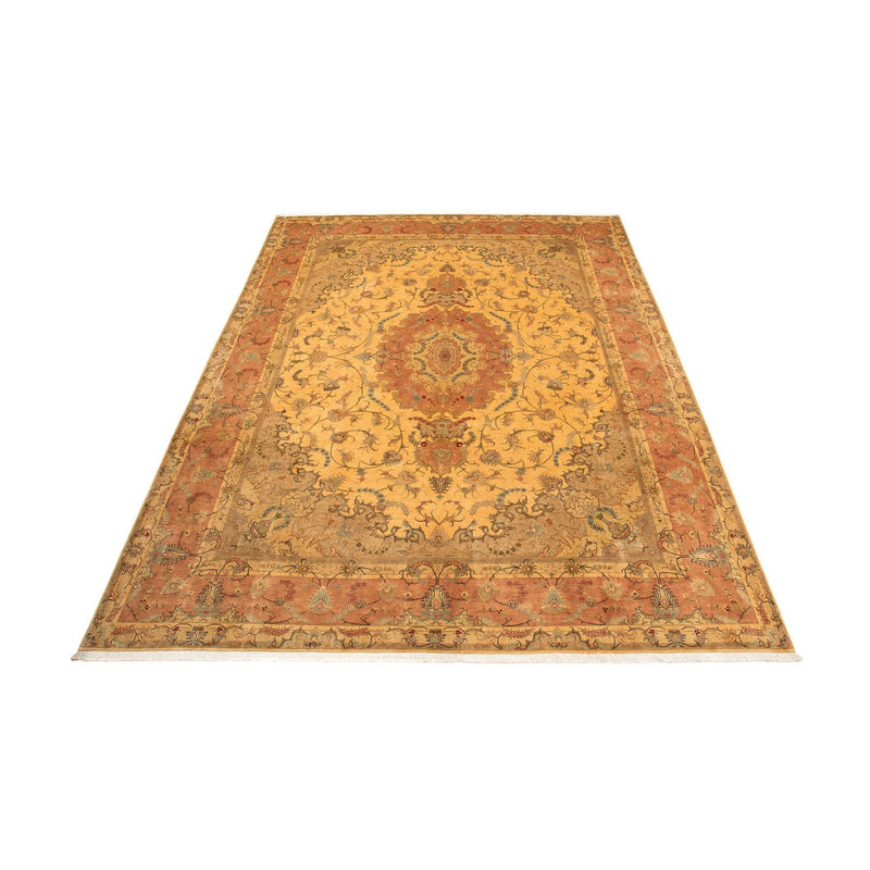 Persisk tæppe - Tabriz - Royal - 398 x 306 cm - guld