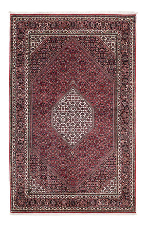 Persisk tæppe - Bijar - 217 x 131 cm - rød