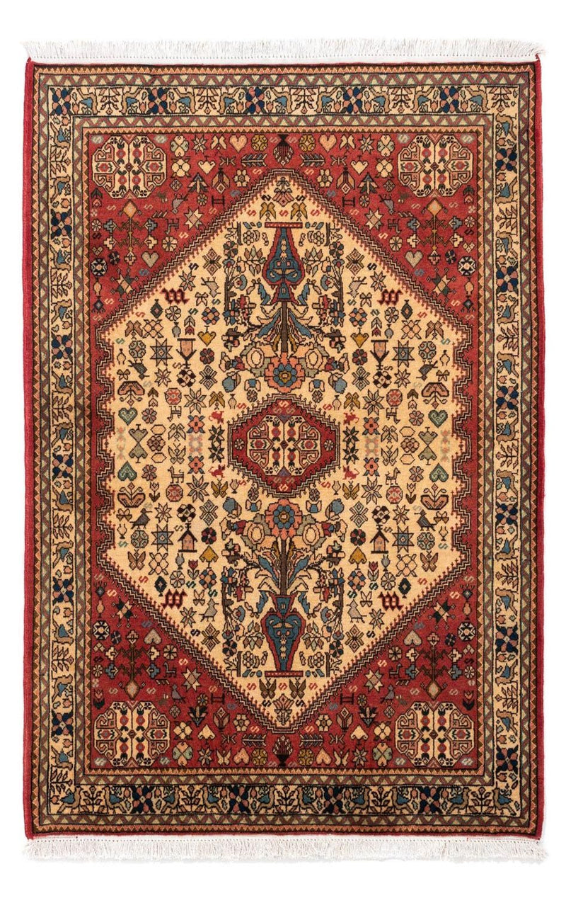 Persisk tæppe - Nomadisk - 157 x 102 cm - lysrød