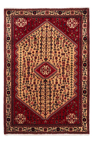 Persisk tæppe - Nomadisk - 157 x 105 cm - mørkerød