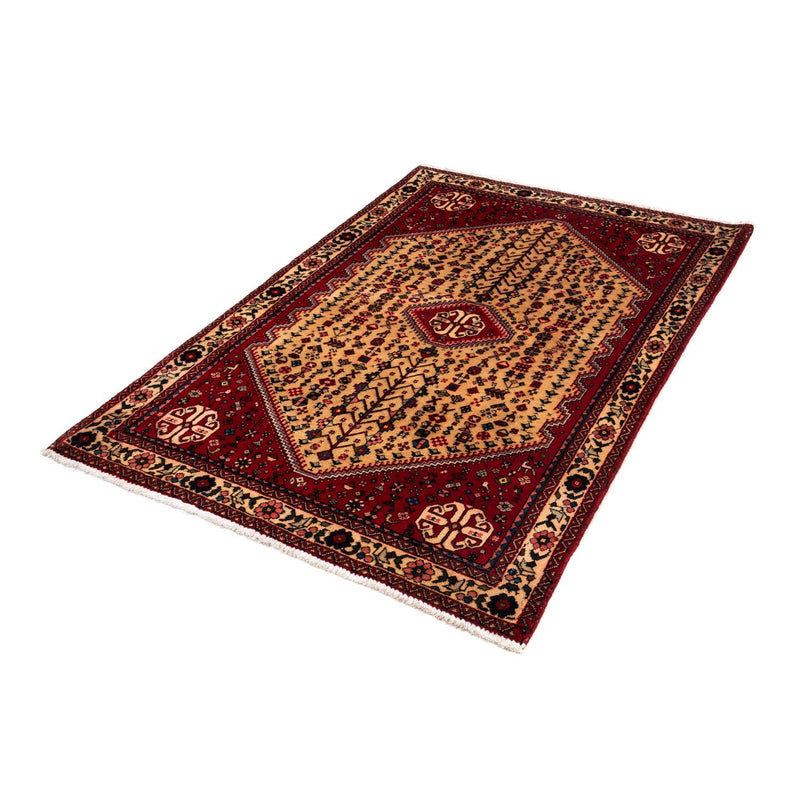Persisk tæppe - Nomadisk - 157 x 105 cm - mørkerød
