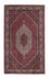 Persisk tæppe - Bijar - 220 x 134 cm - lysrød