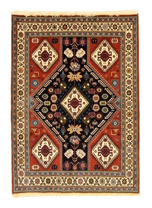 Persisk tæppe - Nomadisk - 154 x 107 cm - mørkeblå