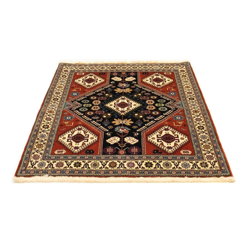 Persisk tæppe - Nomadisk - 154 x 107 cm - mørkeblå