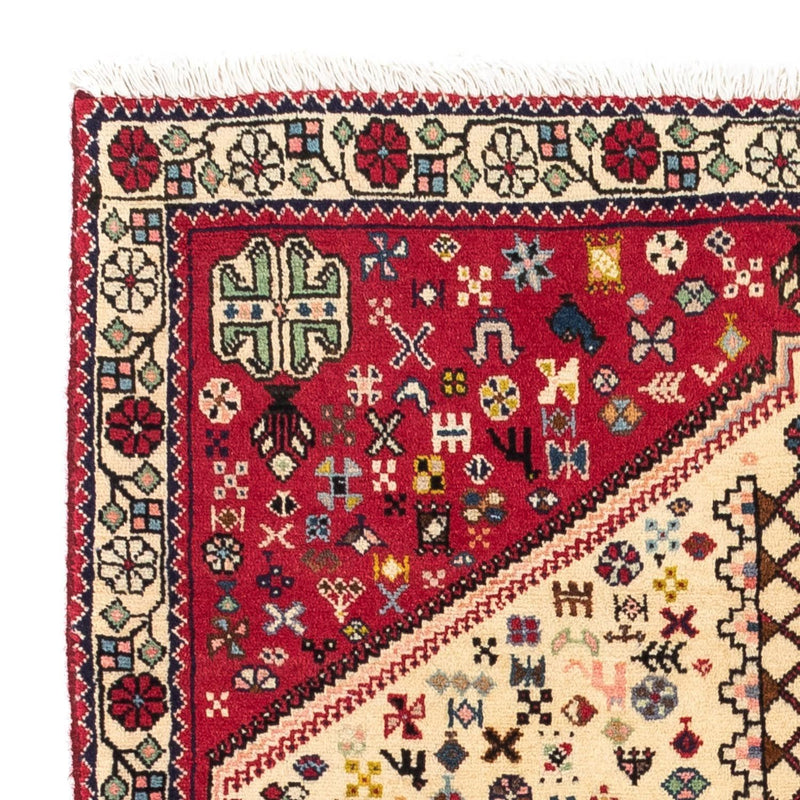 Persisk tæppe - Nomadisk - 158 x 98 cm - beige