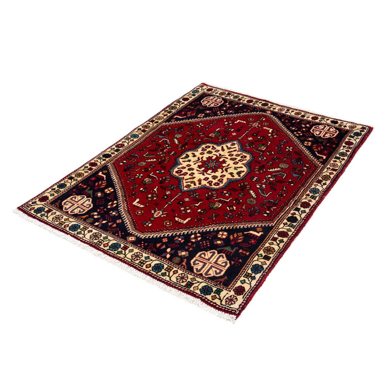 Persisk tæppe - Nomadisk - 148 x 102 cm - mørkerød