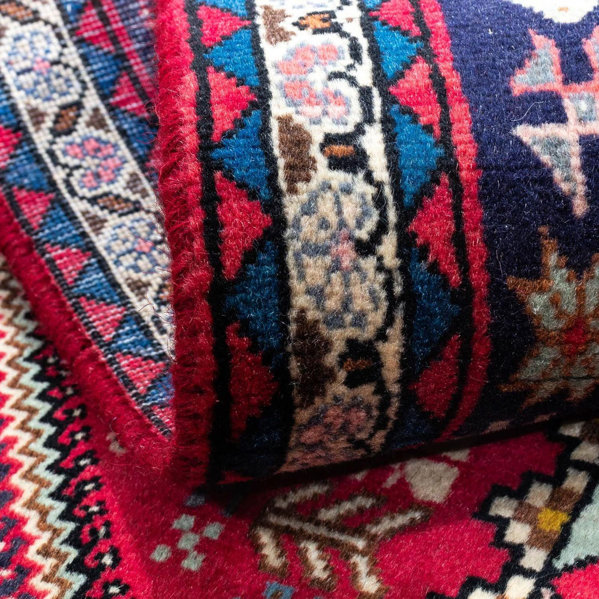 Persisk tæppe - Nomadisk - 150 x 97 cm - rød