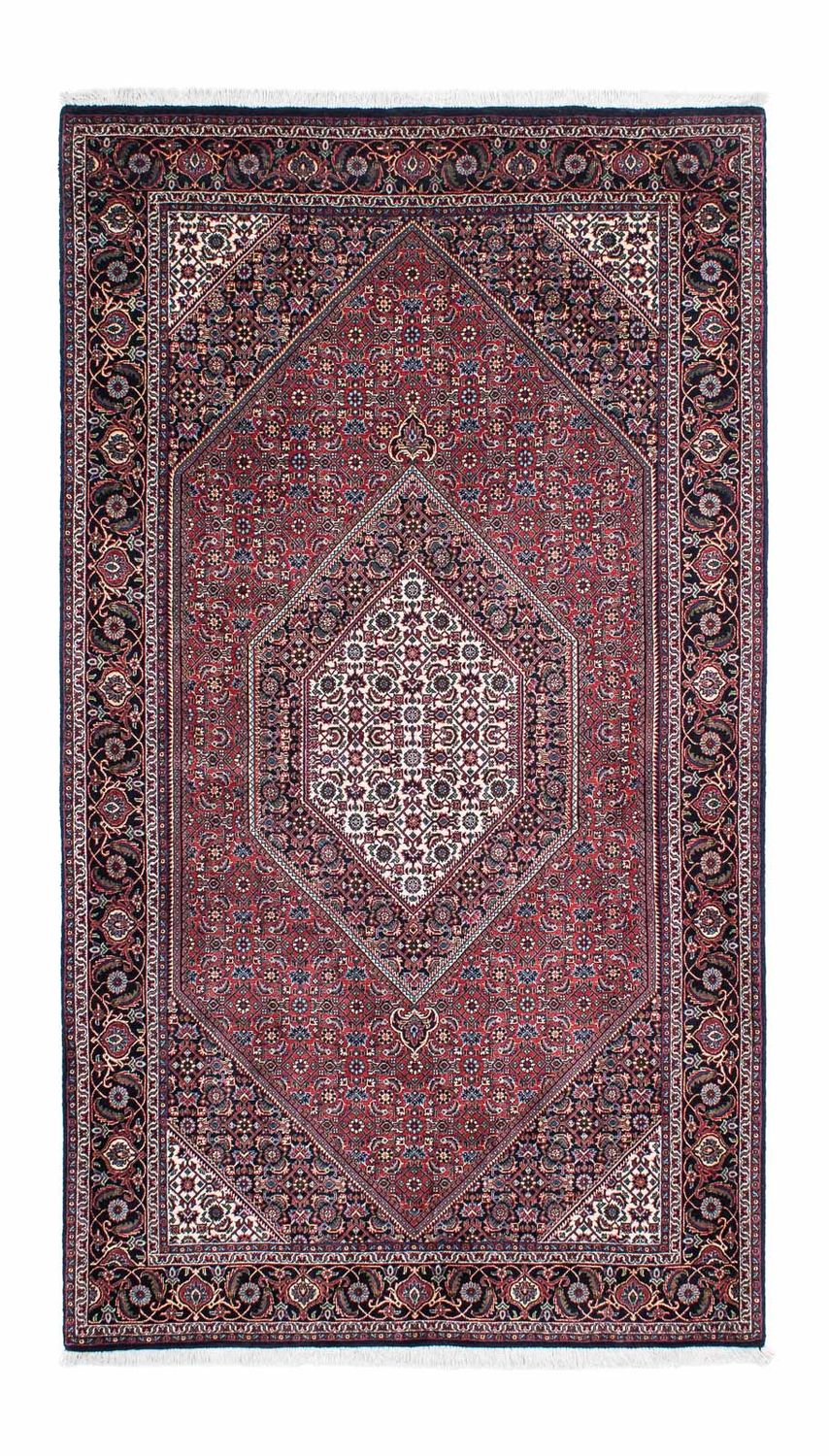 Løber Persisk tæppe - Bijar - 225 x 128 cm - lysrød