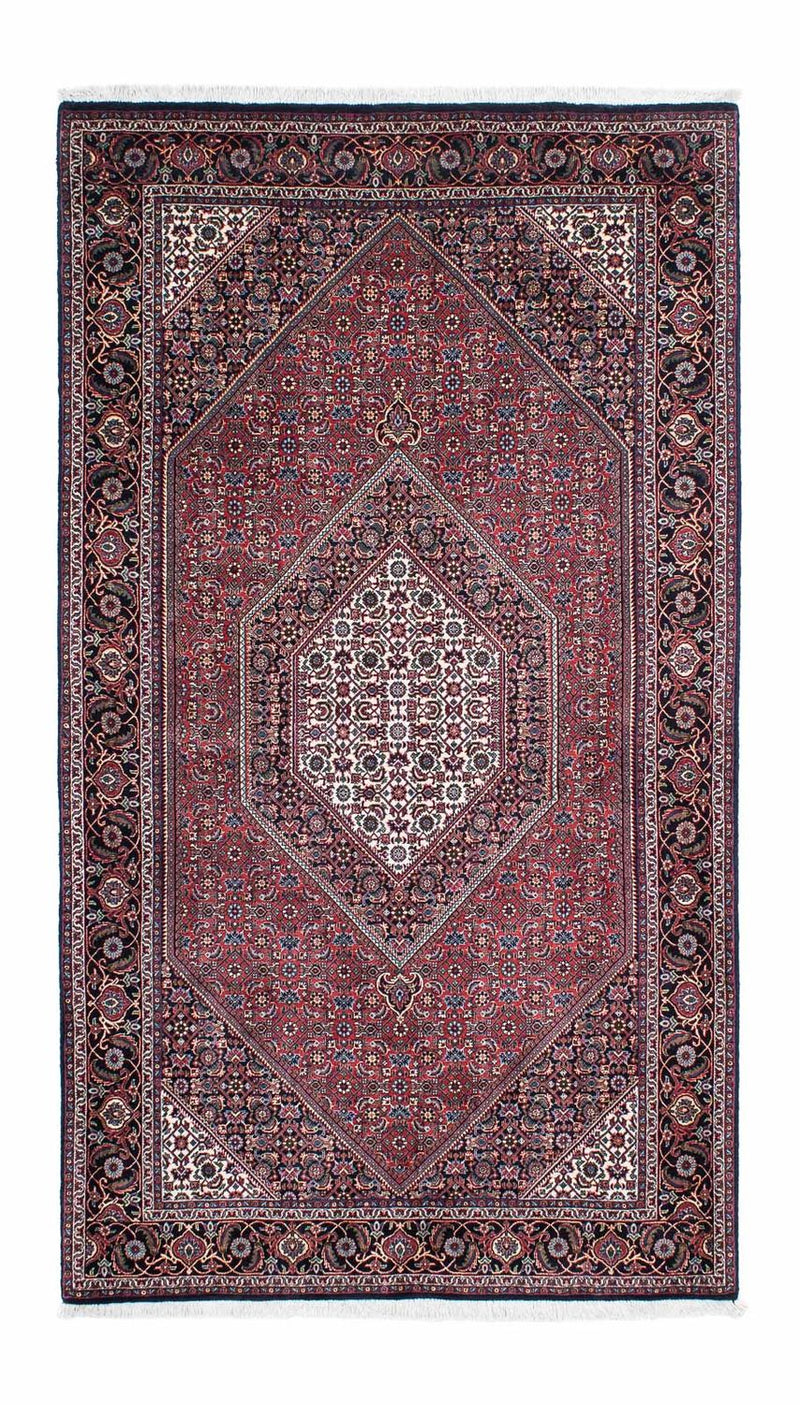 Løber Persisk tæppe - Bijar - 225 x 128 cm - lysrød