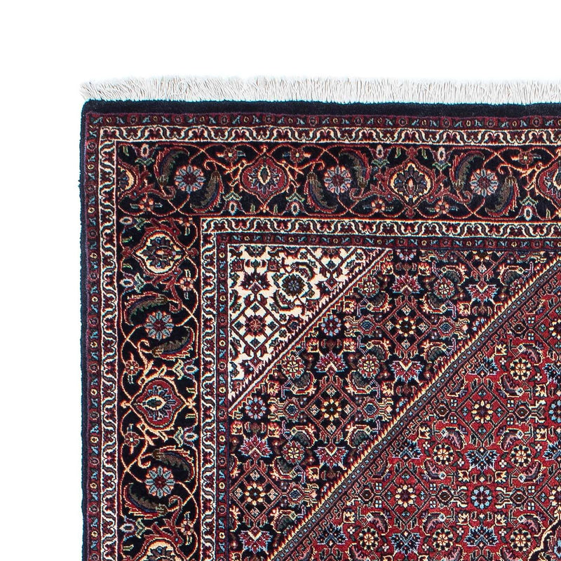 Løber Persisk tæppe - Bijar - 225 x 128 cm - lysrød