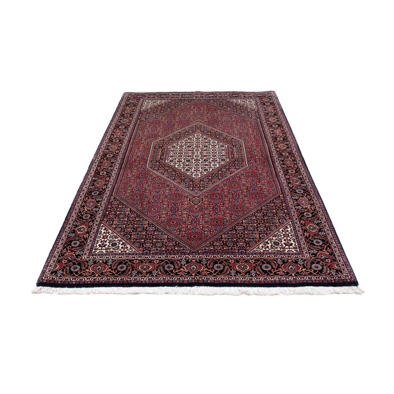 Løber Persisk tæppe - Bijar - 225 x 128 cm - lysrød