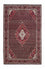 Persisk tæppe - Bijar - 214 x 133 cm - rød