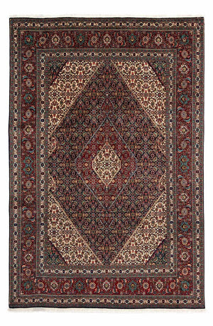 Persisk tæppe - Tabriz - Royal - 300 x 197 cm - mørkeblå