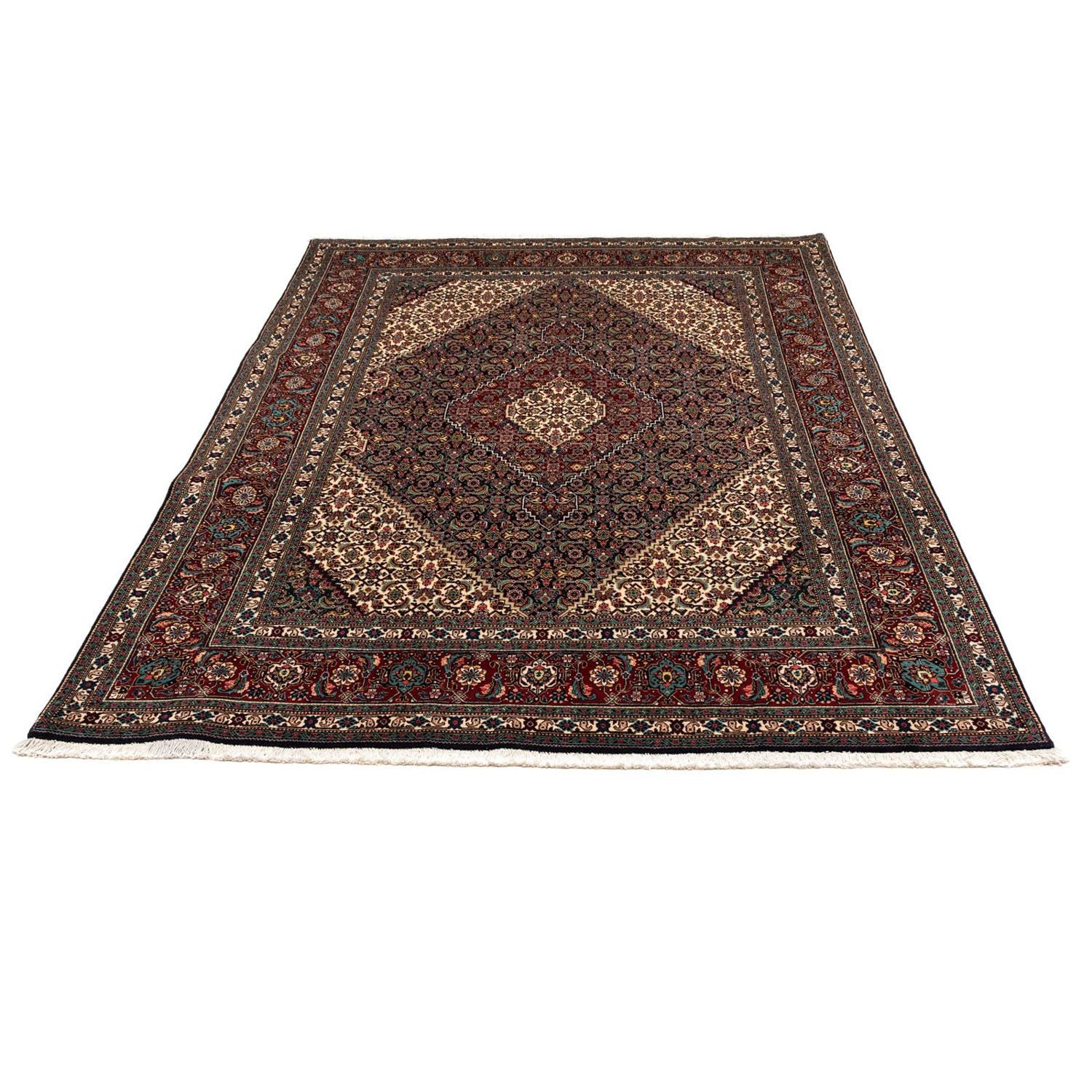 Persisk tæppe - Tabriz - Royal - 300 x 197 cm - mørkeblå
